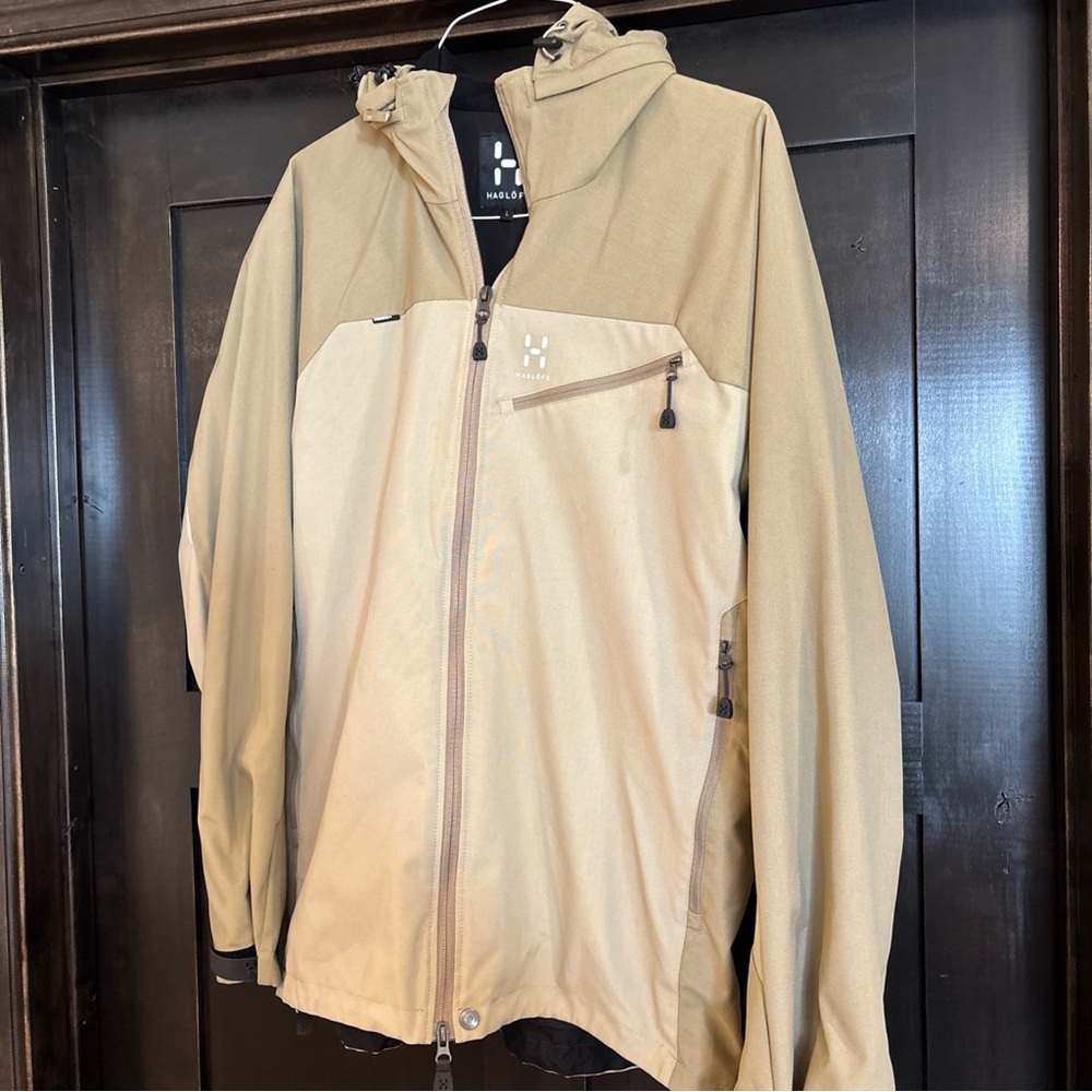 Haglöfs Men's Lightweight Tan Jacket